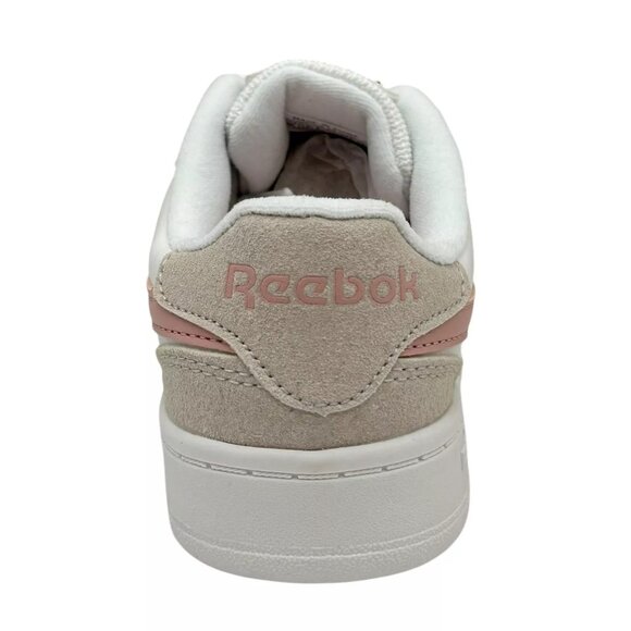Reebok Forte Lounger Youth Girls Casual Sneaker Size 1 White/Pink Lace up Shoes - Picture 7 of 13